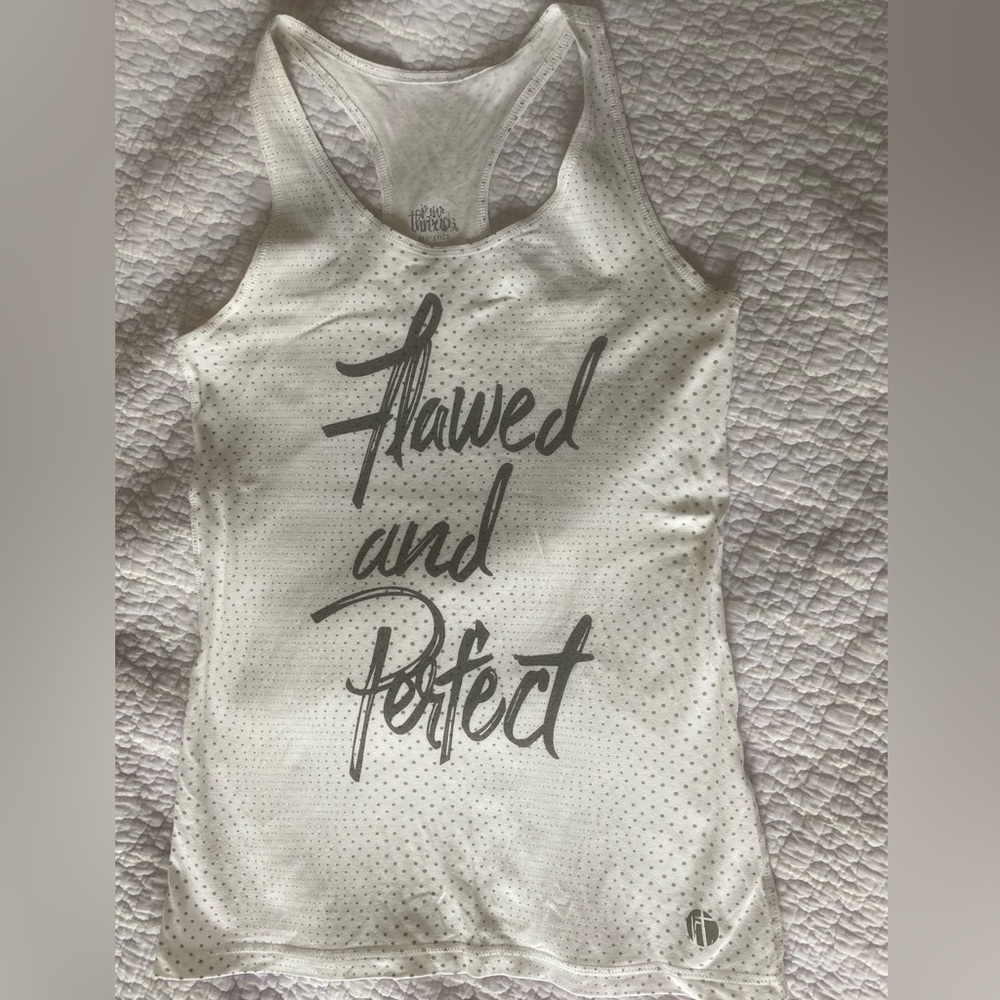 Raw Threads white spotted Core Tank